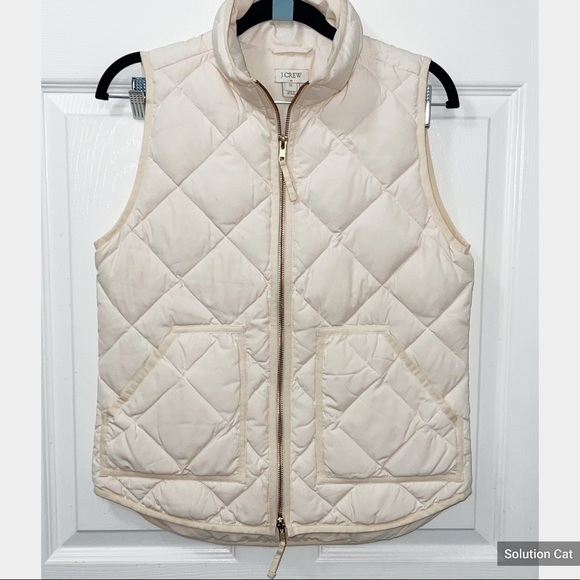 New J.CREW Excursion Quilted Down Vest Size 00 - Picture 2 of 7